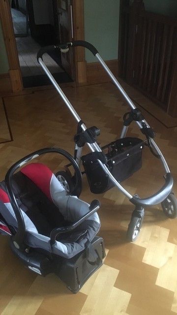 baby capsule car seat pram combo